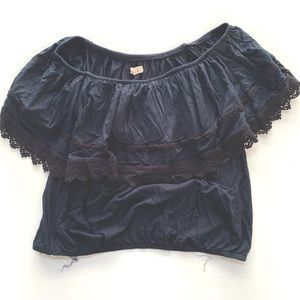 Hollister off the shoulder top